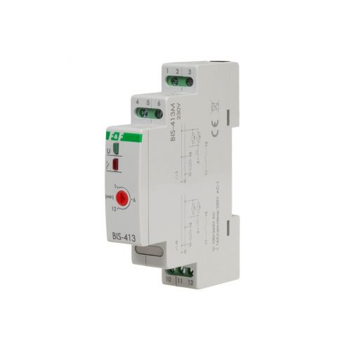 Przekaźnik bistabilny z wyłącznikiem czasowym z pamięcią na szynę DIN F&F - BIS-413M-etim-1 - m/23666286/bis-413m-etim-1.jpeg