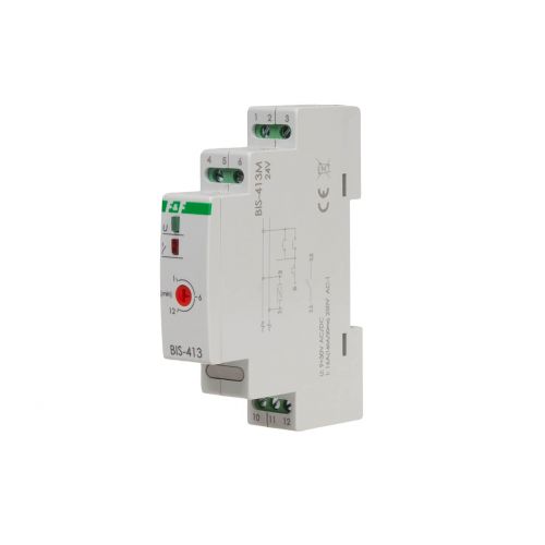 Przekaźnik bistabilny z wyłącznikiem czasowym z pamięcią na szynę DIN F&F - BIS-413M-24V-etim-1 - m/23666816/bis-413m-24v-etim-1.jpeg