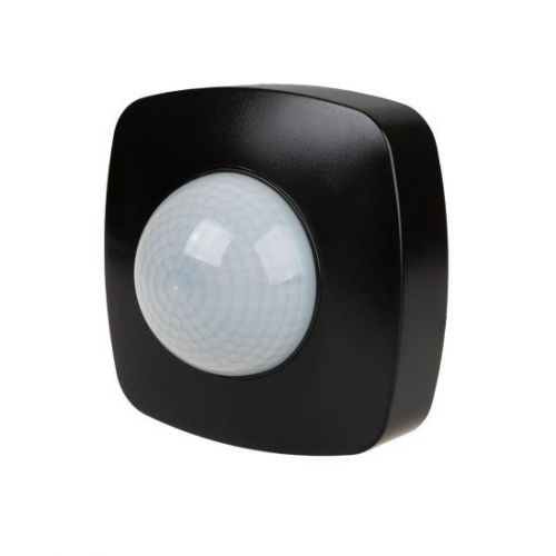 Czujnik ruchu PIR z funkcją obecności IP65 sufitowy 360° 10A 230V czarny F&F - DR-09B-IP65-etim-1 - m/23668880/dr-09b-ip65-etim-1.jpeg