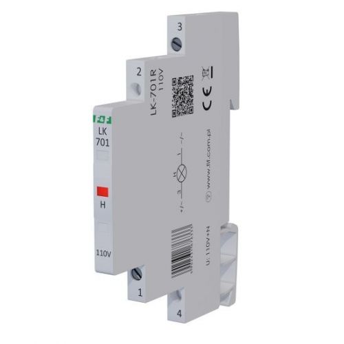 Lampka kontrolna zasilania 1/3S 1xLED czerwona F&F - LK-701R-etim-1 - m/23669435/lk-701r-etim-1.jpeg