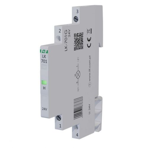 Lampka kontrolna zasilania 1/3S 12÷60V DC 12÷48V AC 1xLED ZIELONA F&F - LK-701G-24V-etim-1 - m/23669549/lk-701g-24v-etim-1.jpg