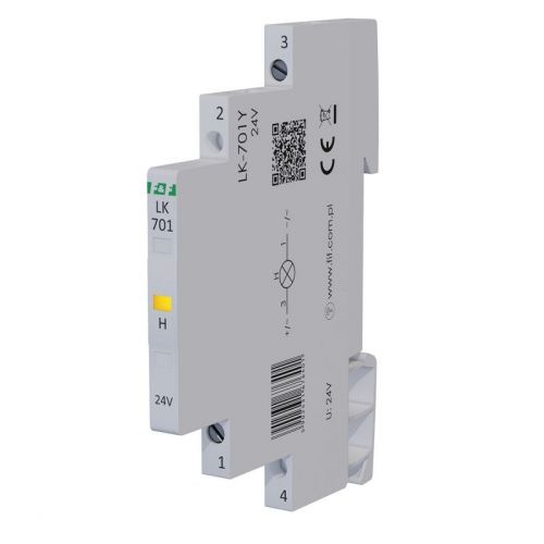 Lampka kontrolna zasilania 1/3S 12÷60V DC 12÷48V AC 1xLED ŻÓŁTA F&F - LK-701Y-24V-etim-1 - m/23669561/lk-701y-24v-etim-1.jpg