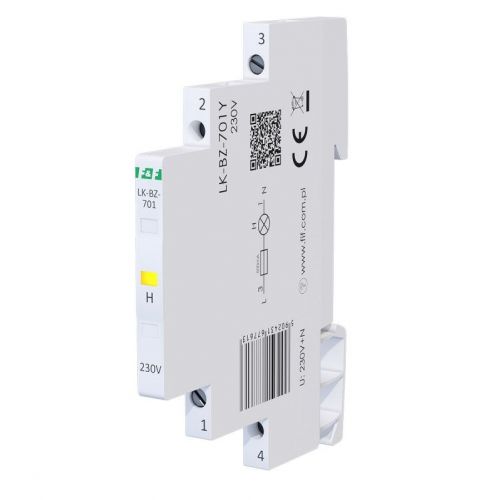 Lampka kontrolna zasilania z zabezpieczeniem 1/3S 1xLED ŻÓŁTA F&F - LK-BZ-701Y-etim-1 - m/23669705/lk-bz-701y-etim-1.jpg