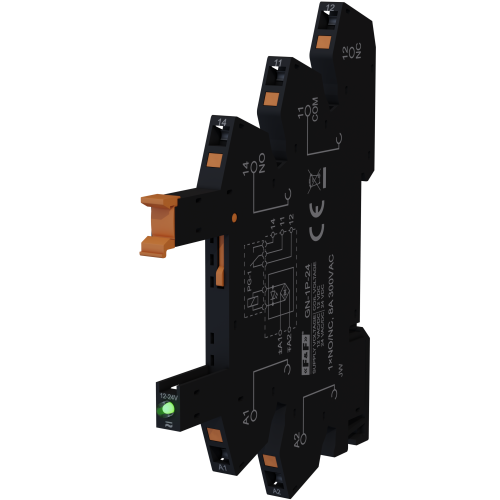 Gniazdo przekaźnika 1P 8A 24V DC 1/3S F&F - GN-1P-24-etim-1.png - m/23669848/gn-1p-24-etim-1-png.png