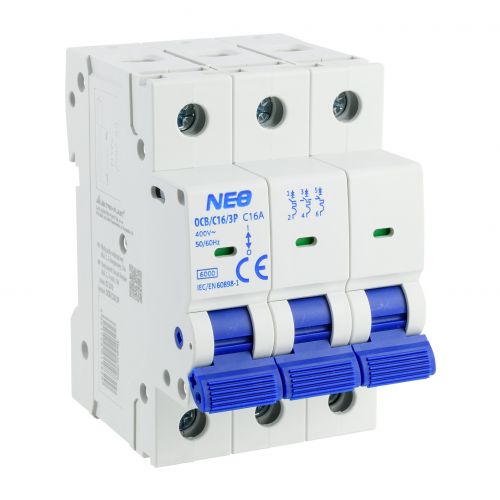 Wyłącznik nadprądowy 6kA 3P C16A OCB/C16/3P 87.670 OPATÓWEK - 87.670 - m/23739403/87-670.jpg