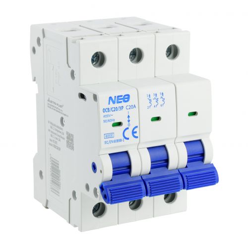Wyłącznik nadprądowy 6kA 3P C20A OCB/C20/3P 87.675 OPATÓWEK - 87.675 - m/23739406/87-675.jpg