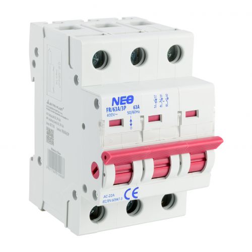 Rozłącznik izolacyjny modułowy 3P 63A DL 1P 63A FR/63A/3P 87.110 OPATÓWEK 87.110 OPATÓWEK - 87.110 - m/23739430/87-110.jpg