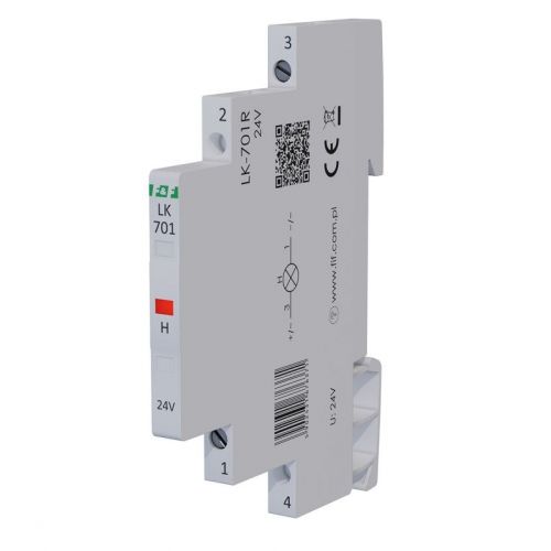 Lampka kontrolna zasilania 1/3S 12÷60V DC 12÷48V AC 1xLED CZERWONA F&F - LK-701R-24V-etim-1 - m/23834164/lk-701r-24v-etim-1.jpg