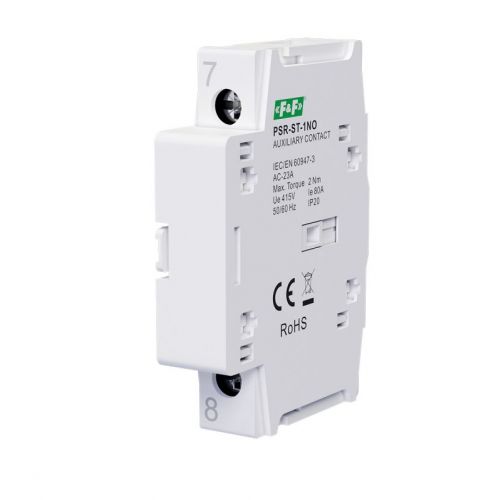 Styk pomocniczy do modułowych przełączników sieć-agregat (PSR-440 PSR-463 PSR-480) F&F - PSR-ST-1NO_b - m/23848917/psr-st-1no-b.jpg