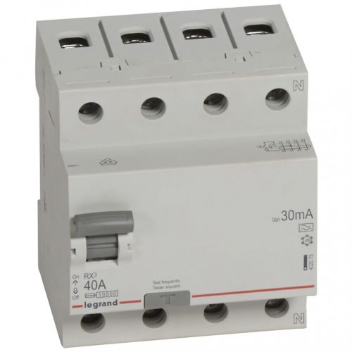 Wyłącznik różnicowoprądowy RX3 4P 40A 30mA typ A 402075 LEGRAND - 402075-LEGRAND-1000 - m/23958354/402075-legrand-1000.jpg