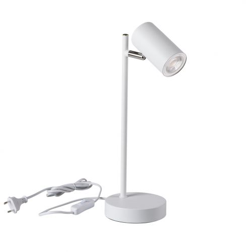 EVALO TL GU10 W-SR Lampka biurkowa EVALO TL GU10 W-SR GU10 kolor biały KANLUX - 35785 - m/24636767/35785.jpg