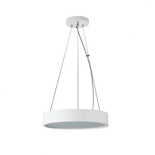 JASMIN C 370-W/M Plafoniera drewniana wisząca JASMIN C 370-W/M okrągła 37cm kolor biały mat 2XE27 KA - 36503 - m/24638000/36503.jpg