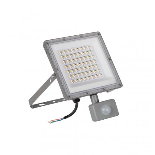 Naświetlacz LED z czujnikiem ruchu ACETE 50W CCT SE GR IP44 szary zmienna barwa świecenia 38498 KANLUX - 38498 - m/24639749/38498.jpg