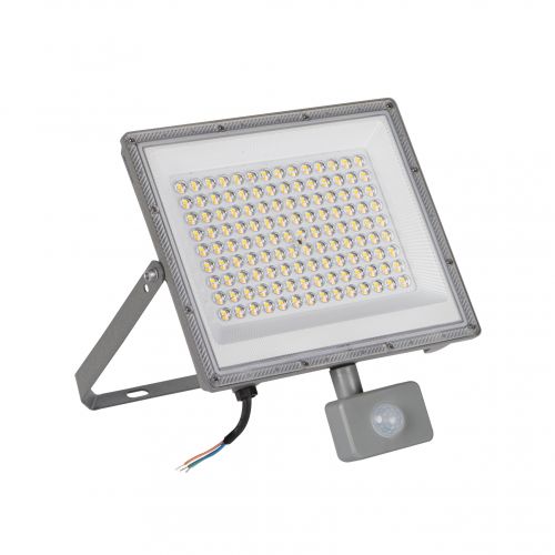 Naświetlacz LED z czujnikiem ruchu ACETE 100W CCT SE GR IP44 szary zmienna barwa świecenia 38499 KANLUX - 38499 - m/24639751/38499.jpg