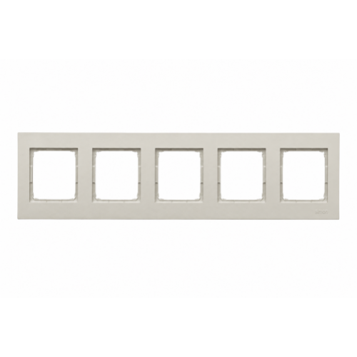 Simon 54 Ramka pięciokrotna 5-krotna kaszmir mat DR5/42 - 19282,DR5_42 - m/24674018/19282-dr5-42.png