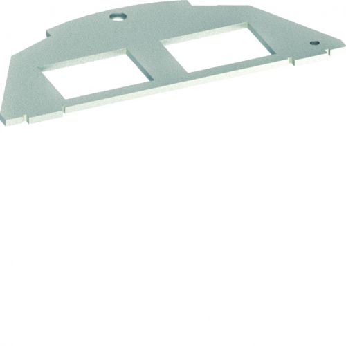 tehalit.VE-EE Płytka montażowa 2xRJ Typ 05 Large Keystone/ AMP 20,1x14,8 - BSM052 - m/24729535/bsm052.jpg