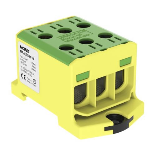 Złączka szynowa OTL50-3 kolor żółto-zielony 3xAl/Cu 1,5-50mm² 1000V MOREK - maa3050y10.jpg