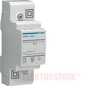 Transformator dzwonkowy 230/8-12VAC 4VA ST301 HAGER - magacennik___2613887172fbd4e24e025e0b213f8981b22b7ff7.jpg