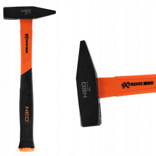 Młotek ślusarski 500 g trzonek z włókna szklanego 25-145 NEO TOOLS - neo-mlotek-slusarski-500g-wlokno-szklane-fiberglass-din-1193-53hrc-25-145.jpg