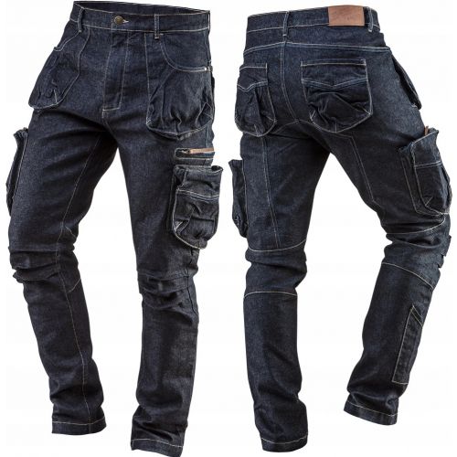 Spodnie robocze JEANS r. XL/54 DENIM do pasa 81-229-XL NEO TOOLS - neo-spodnie-robocze-jeans-r-xl-54-denim-do-pasa.jpg