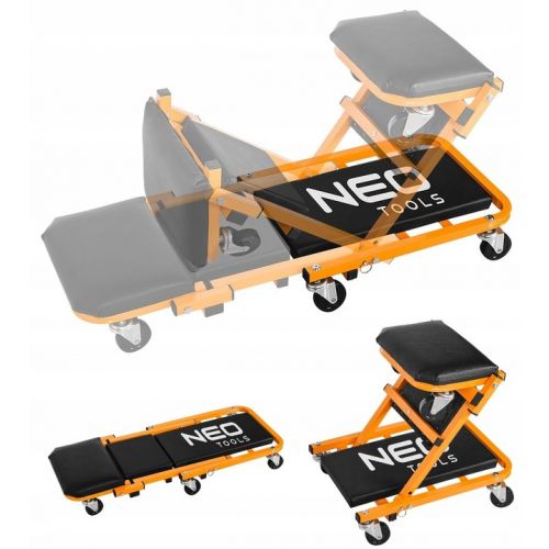 Leżanka warsztatowa 2w1 siedzisko warsztatowe profesjonalne stołek taboret NEO TOOLS - neo-tools-2w1-lezanka-siedzisko-warsztatowe-profesjonalne-stolek-taboret-ean-gtin-5907558495485.jpg