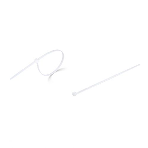 Opaska trytytka poliamidowa 2,5x100 opk. 100szt. biały ELCAN - op1-b-25100-100.jpg