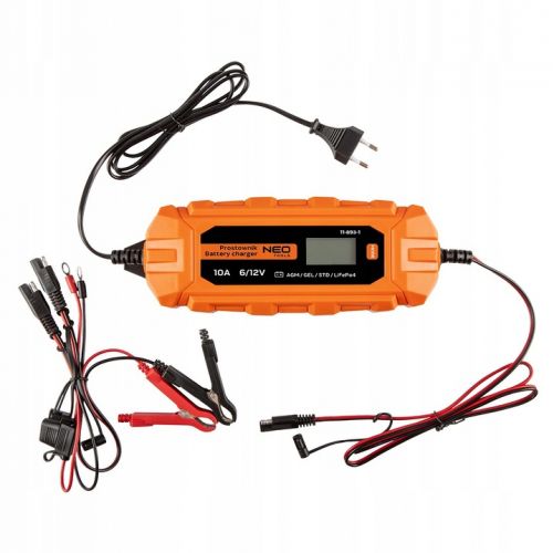 Prostownik automatyczny 10A/160W 3-200Ah do akumulatorów kwasowych AGM/GEL NEO TOOLS GTX - prostownik-automatyczny-10a-160w-3-200ah-do-akumulatorow-kwasowych-agm-gel.jpg