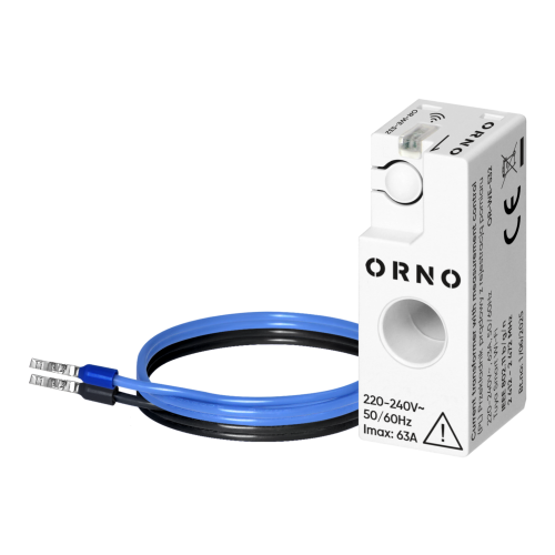 Przekładnik prądowy jednofazowy z rejestracją pomiaru max. 250V/63A Tuya Smart Wi-Fi OR-WE-532 ORNO - przekladnik-pradowy-jednofazowy-z-rejestracja-pomiaru-max-250v-63a-tuya-smart-wi-fi.jpg