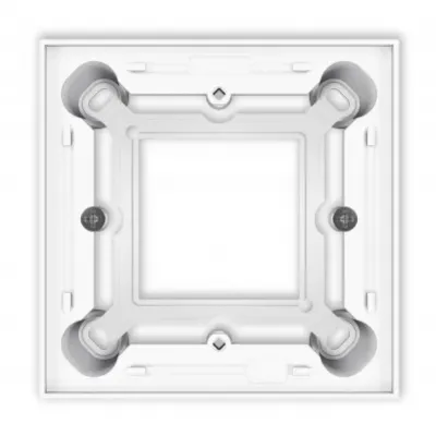 Puszka natynkowa pojedyncza kwadratowa ICON biały PUK-1 KARLIK - puk-1.jpg.webp