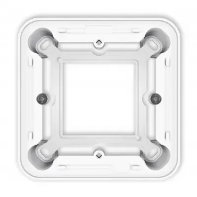 Puszka natynkowa pojedyncza zaokrąglona ICON i MINI biały PUZ-1 KARLIK - puz-1.jpg.webp