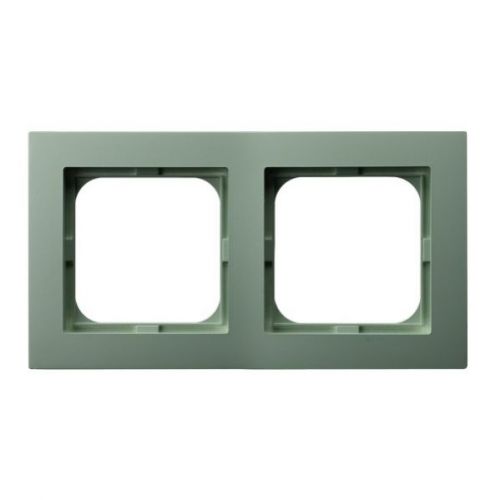 AS Ramka podwójna zielony mat R-2G/84 OSPEL - r-2g-84.jpg