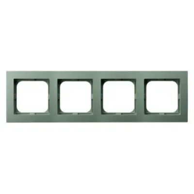 AS Ramka poczwórna zielony mat R-4G/84 OSPEL - r-4g-84.jpg.webp