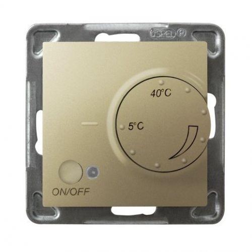 IMPRESJA Regulator temperatury z czujnikiem podpodłogowym kolor złoty metalik RTP-1Y/m/28 OSPEL - rtp_1y_m_28.jpg