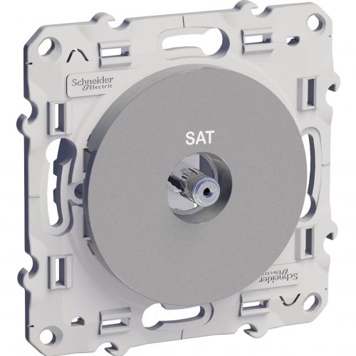 Odace gniazdo R/TV/SAT końcowe biały S52D460 SCHNEIDER - s52d460.jpg