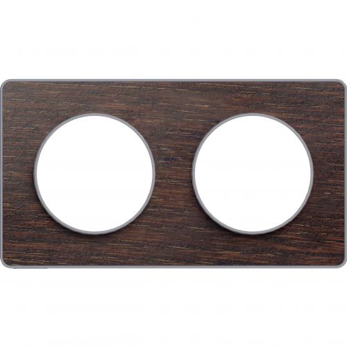 Odace Touch ramka 2-krotna podstawa aluminium wenge S53P804P SCHNEIDER - s53p804p.jpg