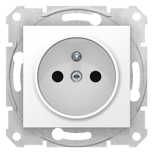 Sedna gniazdo pojedyncze z/u z przesłonami biały SDN2800121 SCHNEIDER - sdn2800121.eps_1500x1500.jpg