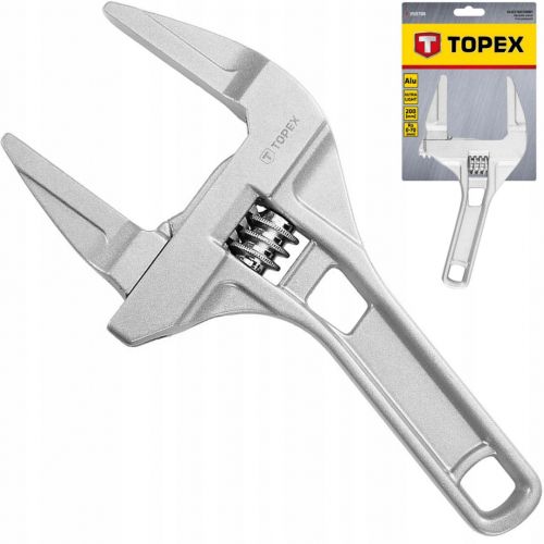 Klucz nastawny aluminiowy 200 mm, zakres 0-70 mm 35D700 TOPEX - topex-klucz-nastawny-aluminiowy-dlugosc-200mm-zakres-0-70mm-35d700.jpg