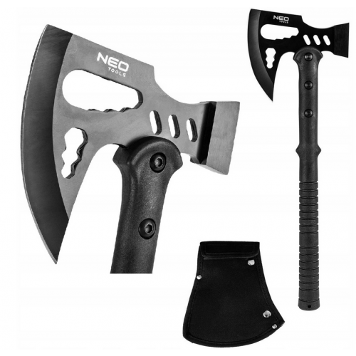 Toporek taktyczny stal nierdzewna młot i klucze oczkowe 63-178 NEO TOOLS GTX - toporek.png