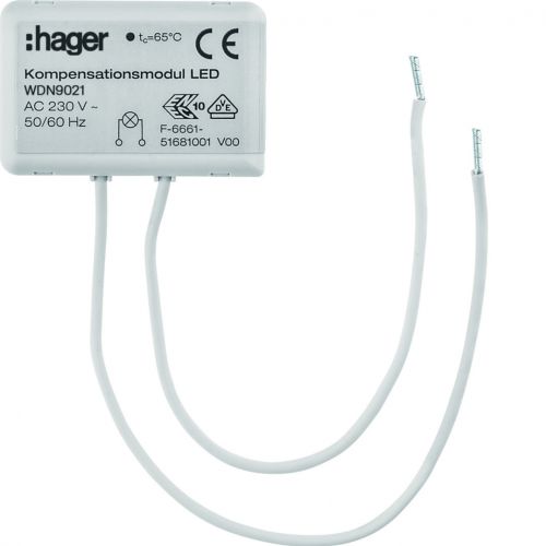 Moduł kompensacyjny do obciążenia LED WDN9021 HAGER Berker 2913 - wdn9021.jpg