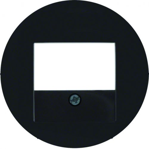 R.x Płytka czołowa do gniazda głośnikowego i gniazda ładowania USB czarny połysk WLF4000BG HAGER Berker 10382045 - wlf4000bg.jpg