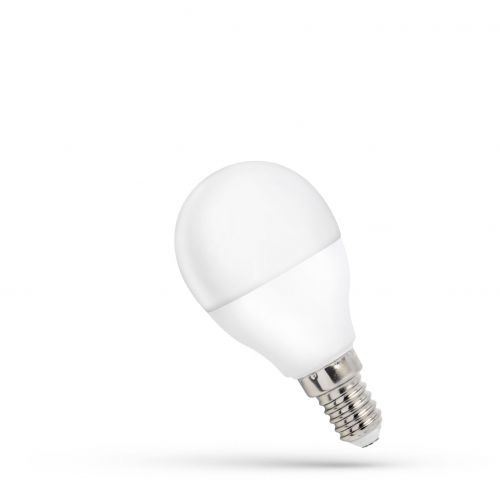 Żarówka LED KULKA E14 230V 8W 680lm 6000K zimna biel  WOJ+14217 Spectrum Led - woj--14217,img1.jpg