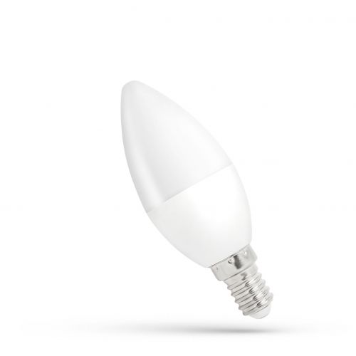 Żarówka LED ŚWIECOWA E14 230V 1W 90lm 6000K ziemna biel  WOJ+14453 Spectrum Led - woj--14453,img1.jpg