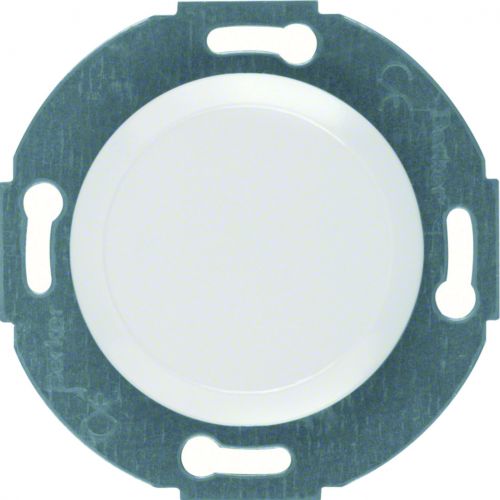Serie 1930/Glas Zaślepka z płytką czołową biały WTF1001WG HAGER Berker 100920 - wtf1001wg.jpg