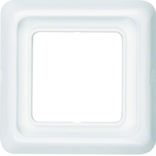 IP44 Ramka pojedyncza z uszczelką biała WWD1100PW HAGER Berker 53132809 - wwd1100pw.jpg