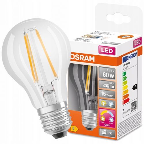 Żarówka OSRAM LED E27 7W 60W DWIE BARWY - zarowka-led-a60-e27-7w-2700-4000k-806lm-osram-star.jpg