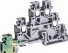 Złączka gwintowa 2-poziomowa z uziemieniem 2,5 mm2 (szara-zielona) ESC-TDE.2 003903250 ETI